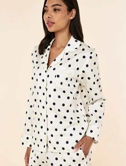 Papinelle Soft Cotton Spot Full Length Pyjama