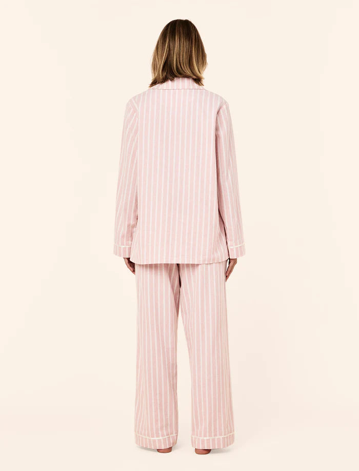 Papinelle Organic Brushed Cosy Full Length PJ Set