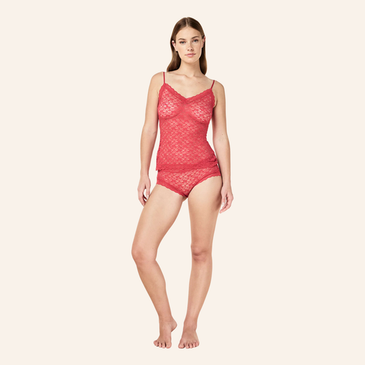 Papinelle Lulu Lace Cami - Amour Rose