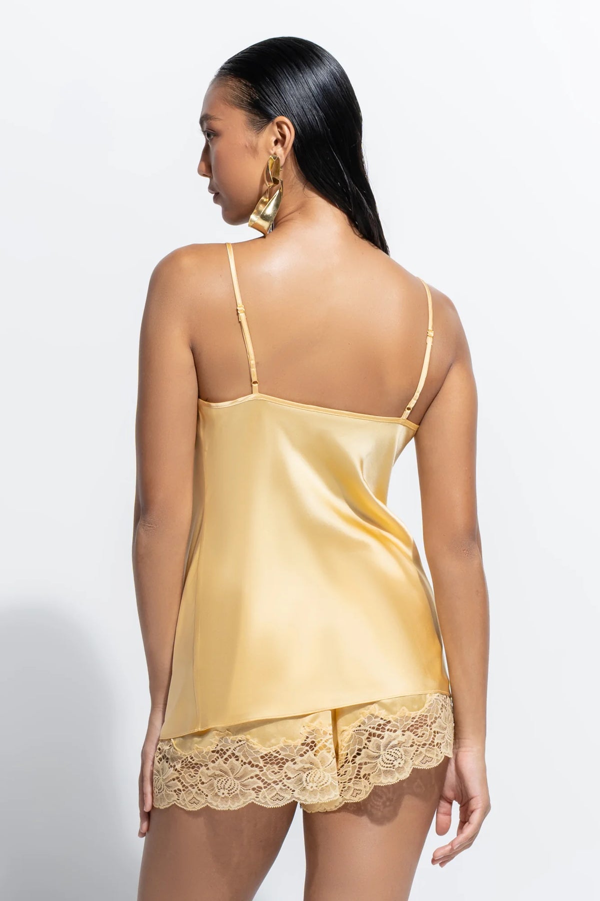 Ginia Silk Lace Set