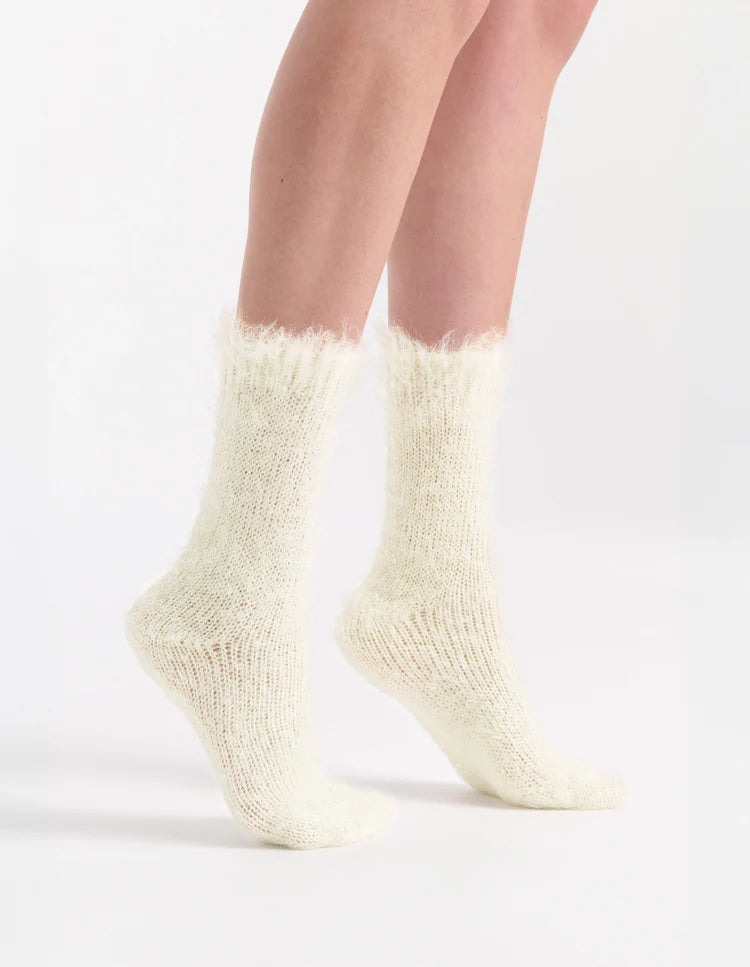 Levante Furry Plush Sock