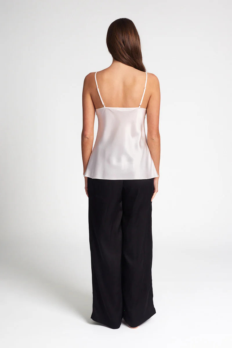 Strappy Silk Camisole - Ivory